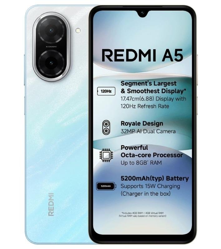 Redmi A5: Price in Nepal, Specifications and Features